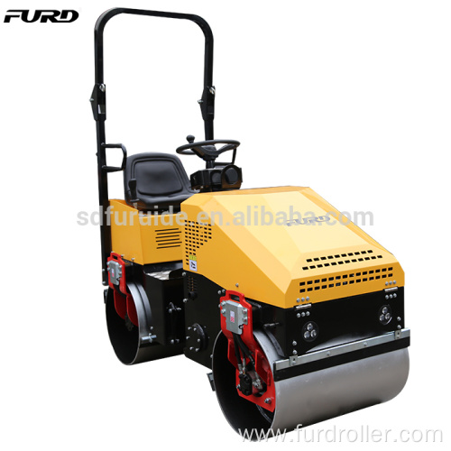 1000kg Hydraulic Vibratory Tandem Drum Baby Road Roller (FYL-890)